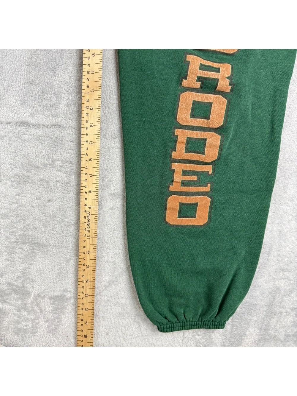 Vintage Colorado Sweatpants Green Hanes USA Graphic College Style Joggers 90s L